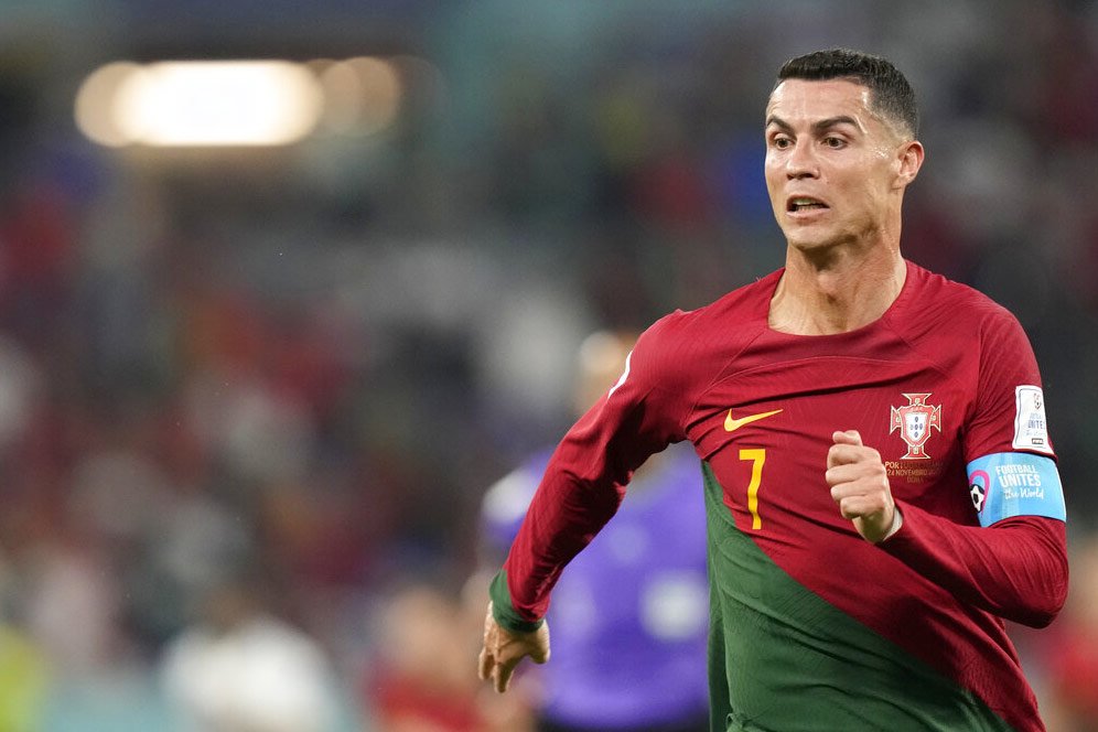 Ronaldo Masuk 5 Besar Pemain Tertua di Piala Dunia